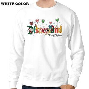 Disneyland Christmas Sweatshirt Disney Christmas Balloons Sweatshirt 79